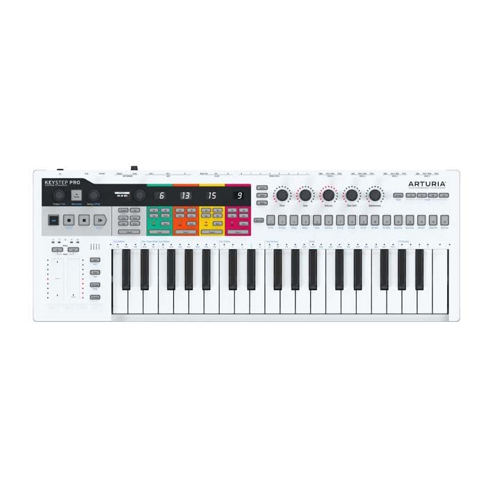 KeyStep Pro by Arturia | Hardware keyboard with advanced sequencer and arpeggiator, with included software