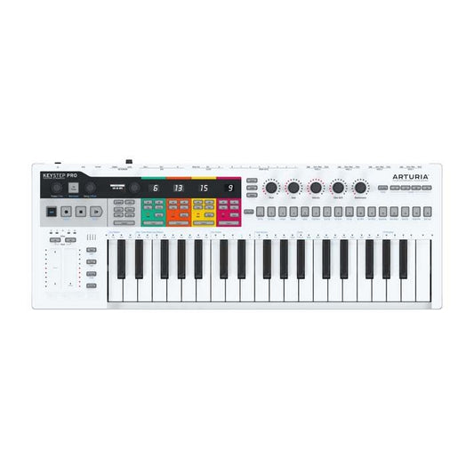 KeyStep Pro by Arturia | Hardware keyboard with advanced sequencer and arpeggiator, with included software