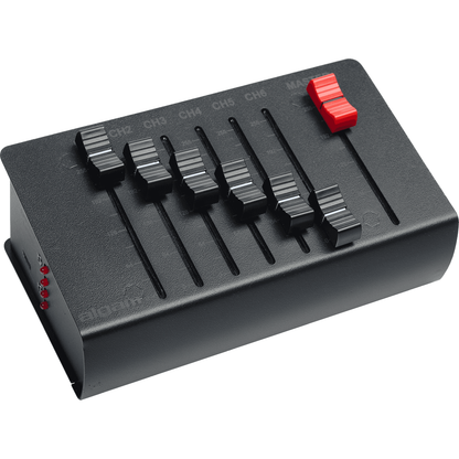Algam Lighting DMX 6 + | 6-channel DMX Controller | Lighting Mixer | LAL DMX6-PLUS