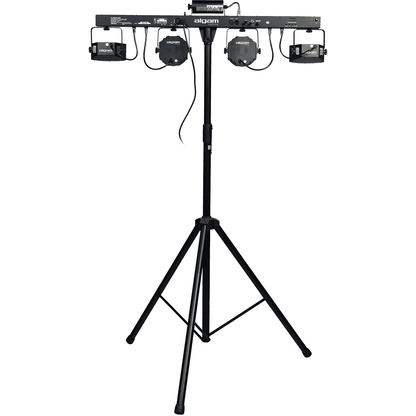 Complete Lighting Package | 2 LED PARs, 2 Derby Effect Projectors by Algam Lighting | Florida-Bar