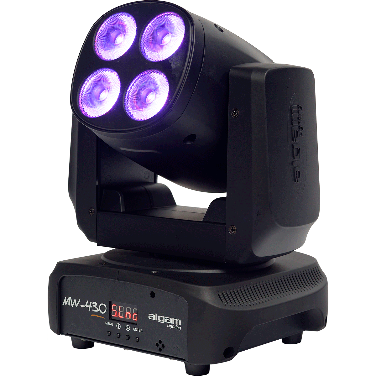 Algam Lighting MW-430 | 4 x 30W RGBW LED  |  Wash Moving Head | Rich and Dense Light
