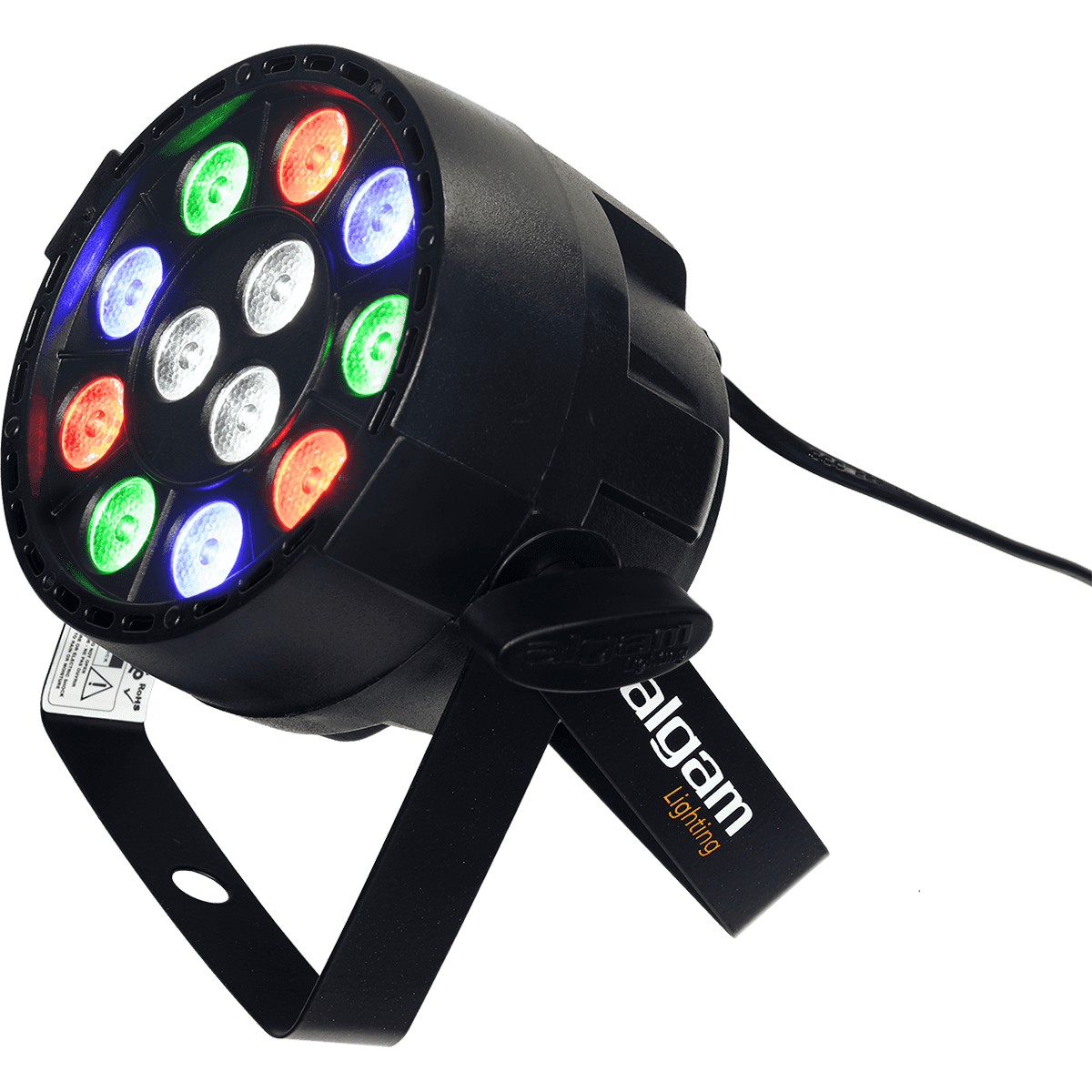 Algam Lighting PAR WASH 12 Projector | DMX Control or Automatic Music Response Mode | LAL PARWASH12