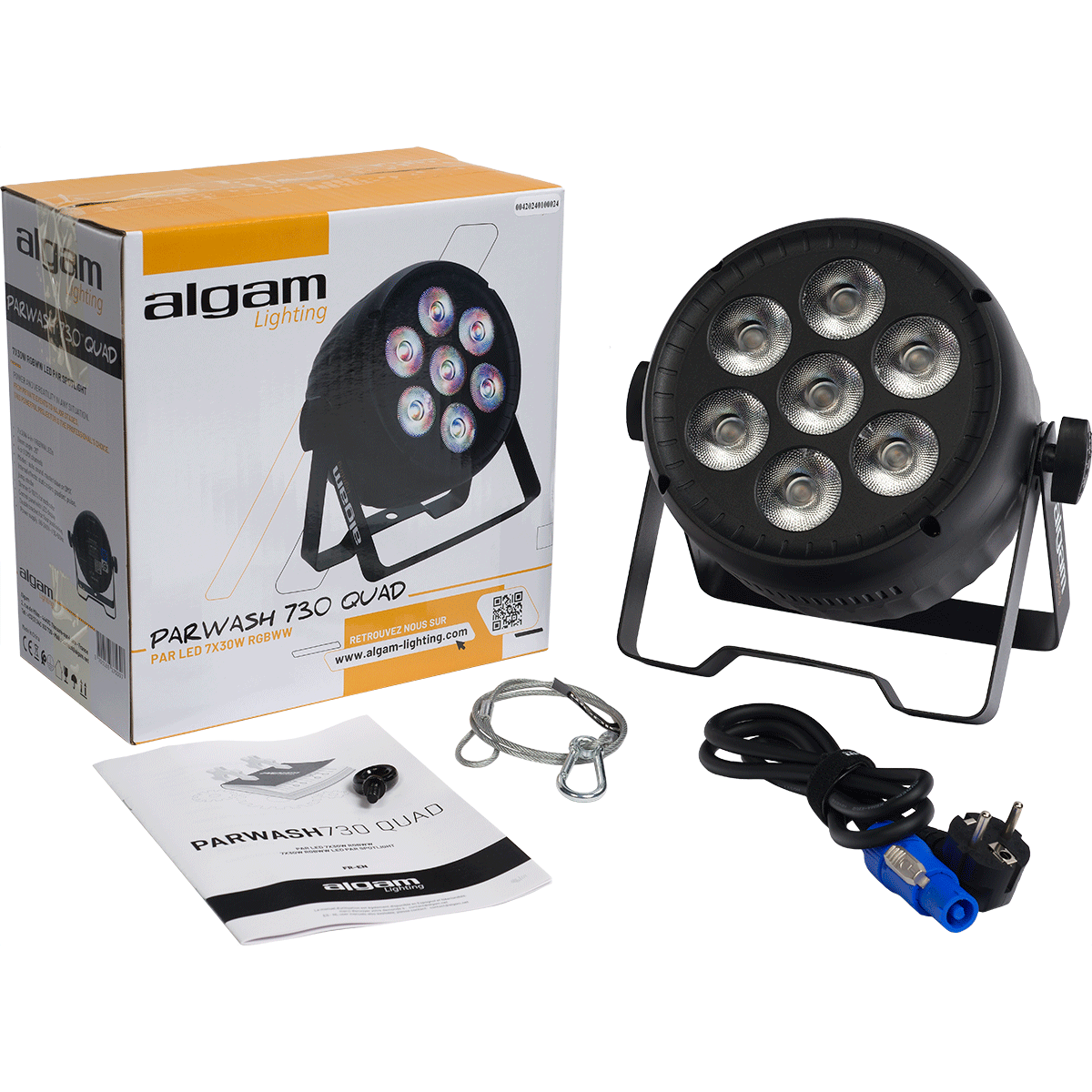 Algam Lighting Parwash 730 Quad Projector | 7 x 30W RGBWW LED