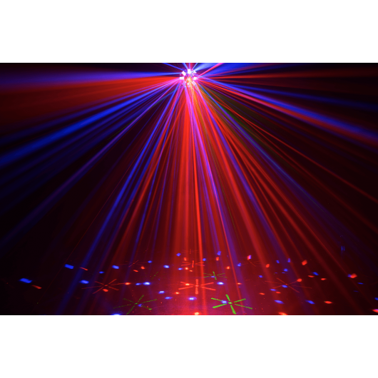 Algam Lighting Phebus 2 | RGBWA LED light effect with Laser, Derby & Wash