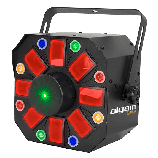 Algam Lighting Phebus 2 | RGBWA LED light effect with Laser, Derby & Wash