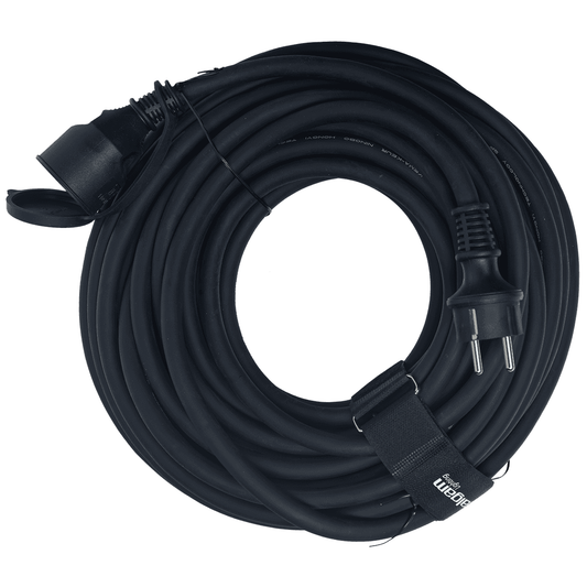 IP44 Power Extension Cord 20m by Algam Lighting | PRO-IP-20M