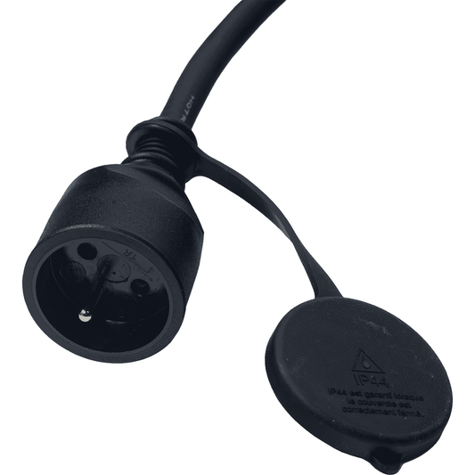 IP44 Power Extension Cord 3m by Algam Lighting | PRO-IP-3M