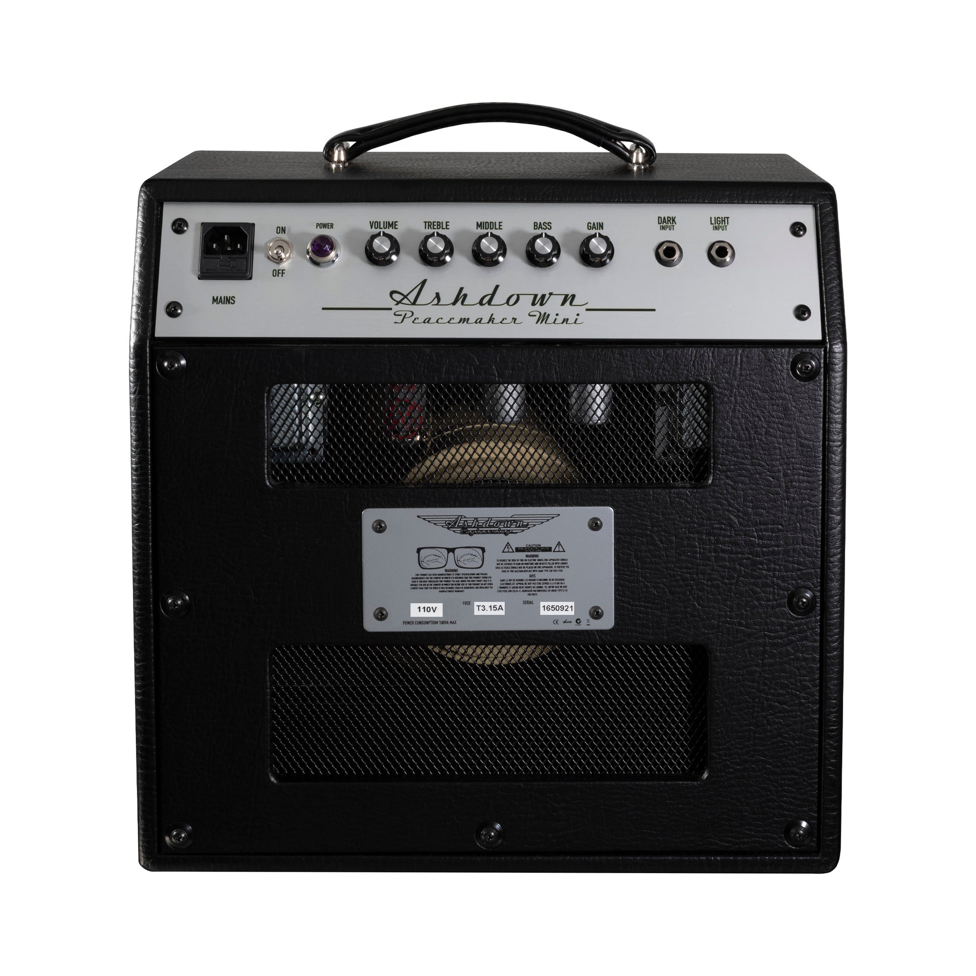 Ashdown Peacemaker 2 Electric Guitar Amplifier | 2 watt Valve Combo Amp with 1x12” Speaker