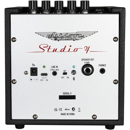 Ashdown Studio 4 Electric Bass Guitar Amplifier | 3W Battery Powered Amp with Bluetooth