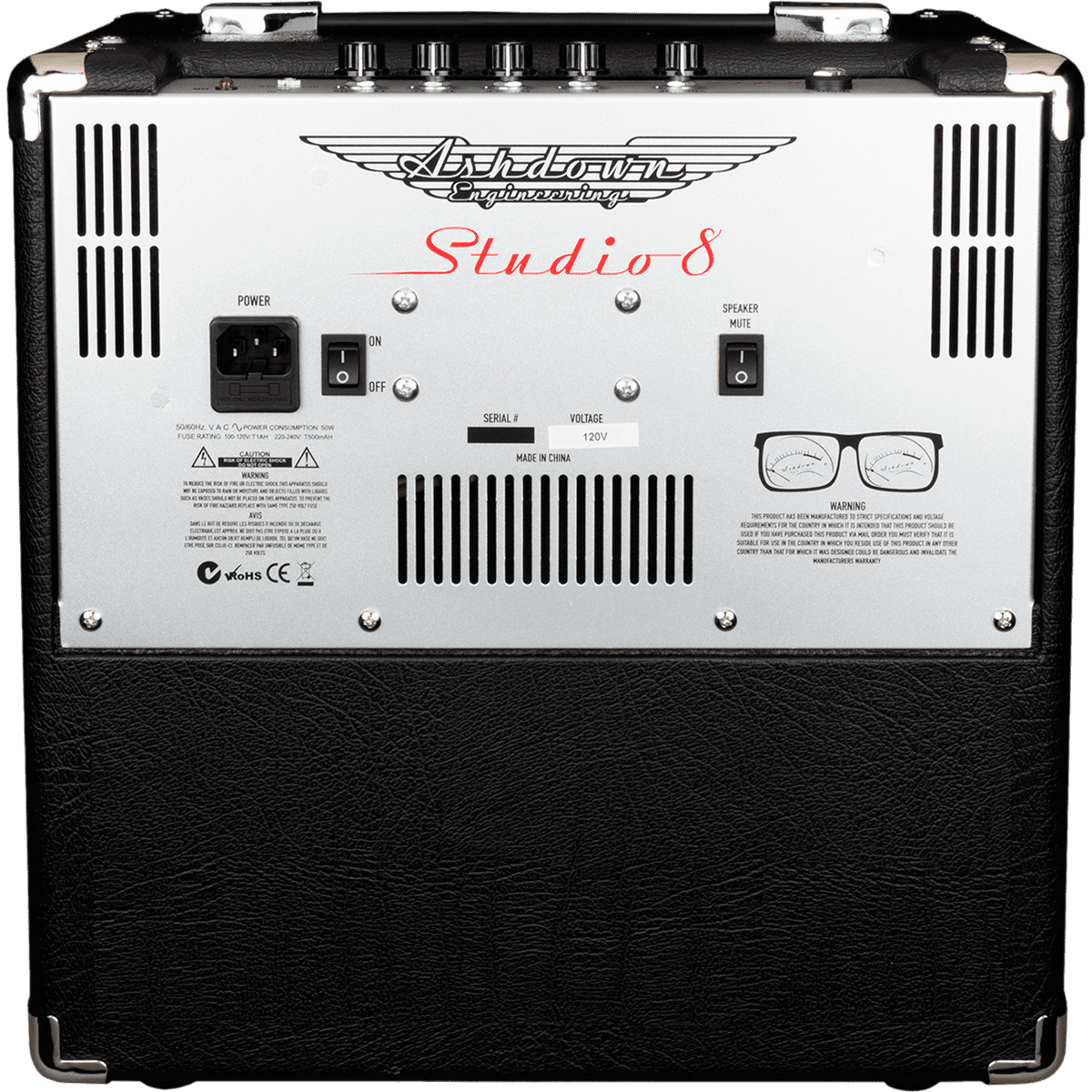 Studio 8 by Ashdown | 30 Watt Bass Guitar Amplifier | 8” Speaker