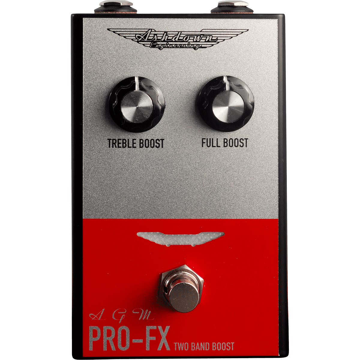AGM PRO-FX-TWO-BAND BOOST Guitar FX Boost Pedal by Ashdown | MAS TWO-BAND-BOOST