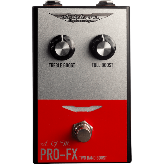 AGM PRO-FX-TWO-BAND BOOST Guitar FX Boost Pedal by Ashdown | MAS TWO-BAND-BOOST