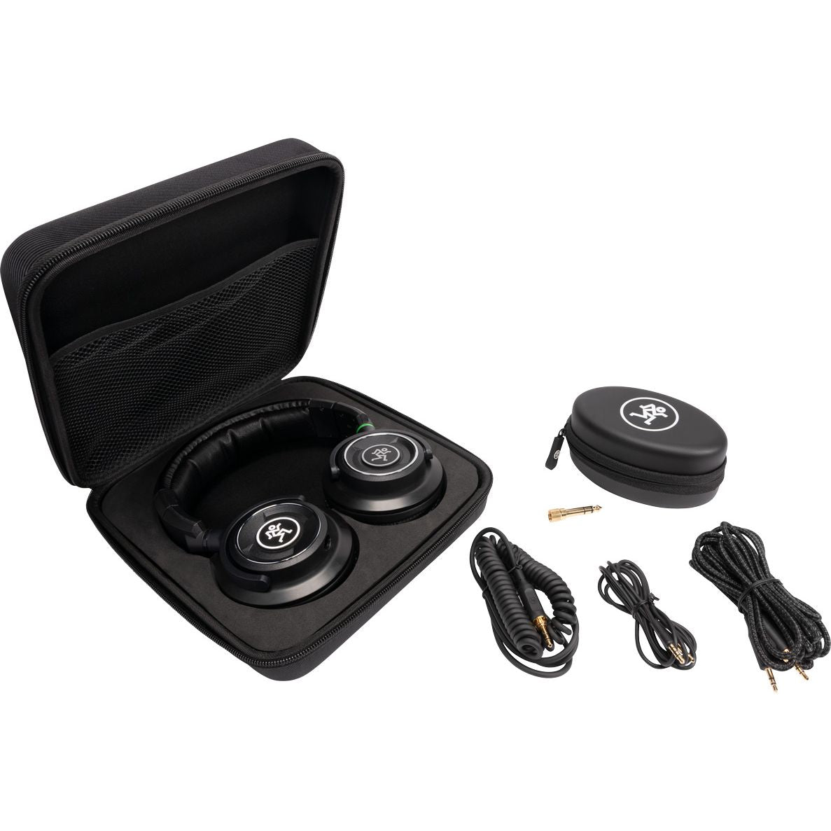 Mackie MC-350 Professional Closed-back Studio Headphones | 50mm Transducer | Padded Headband | Travel Case | SMK MC-350