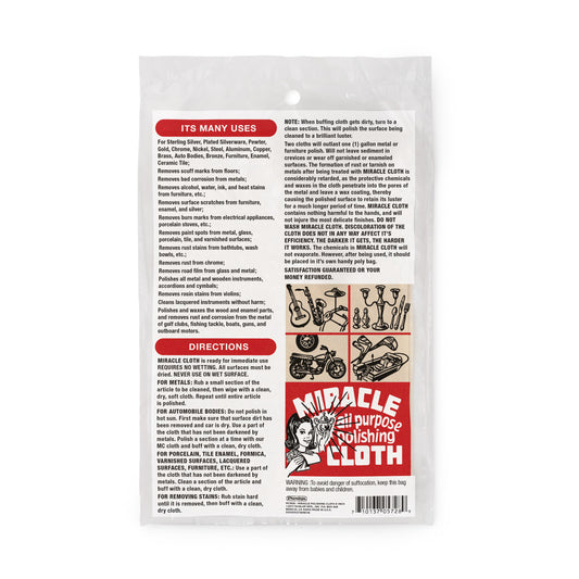 Miracle Cloth by Dunlop | All Purpose Polishing Cloth