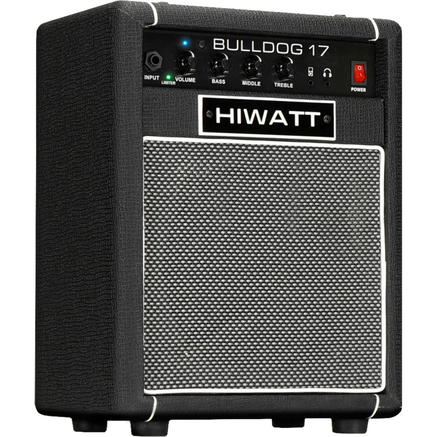 Hiwatt Bulldog 17C Electric Bass Guitar Amplifier | 17-watt Combo Amp with 1x8” Speaker and Bluetooth