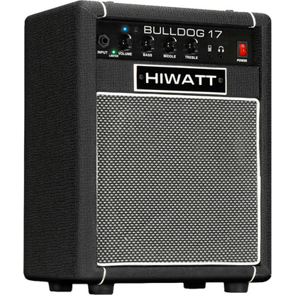 Hiwatt Bulldog 17C Electric Bass Guitar Amplifier | 17-watt Combo Amp with 1x8” Speaker and Bluetooth