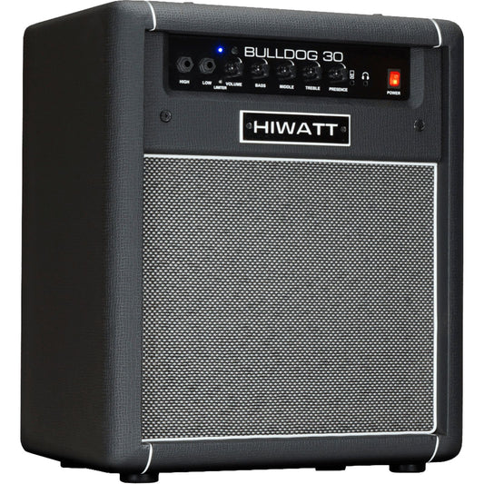 Hiwatt Bulldog 30C Electric Bass Guitar Amplifier | 30-watt Combo Amp with 1x10” Speaker and Bluetooth