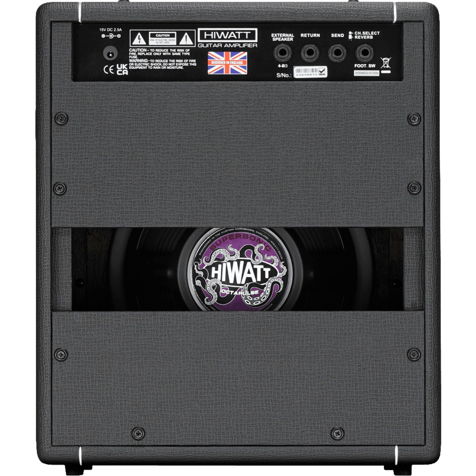 Hiwatt Leeds 25RC Electric Guitar Amplifier | 25 Watt 1x10” Speaker Combo Amp with Reverb