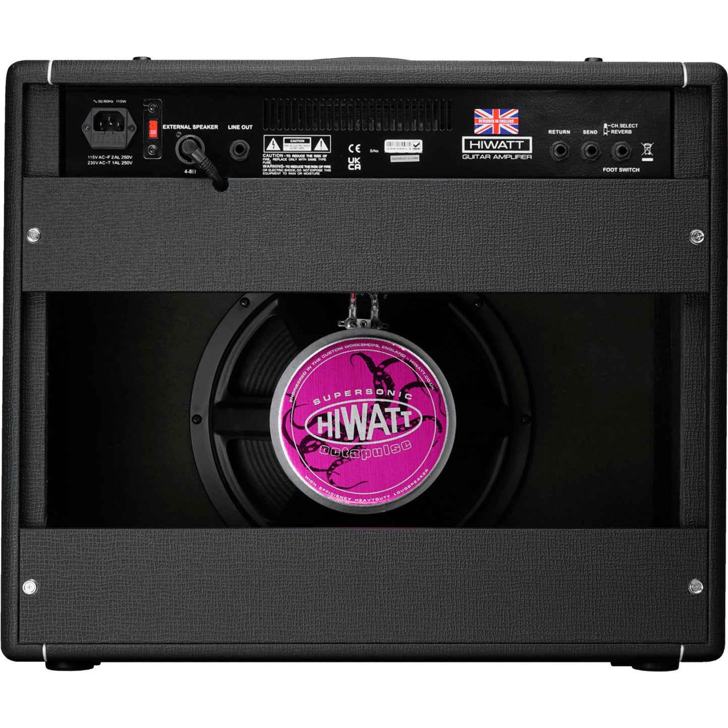 Hiwatt Leeds 50RC Electric Guitar Amplifier | 50W 2-Channel Combo with Spring Reverb