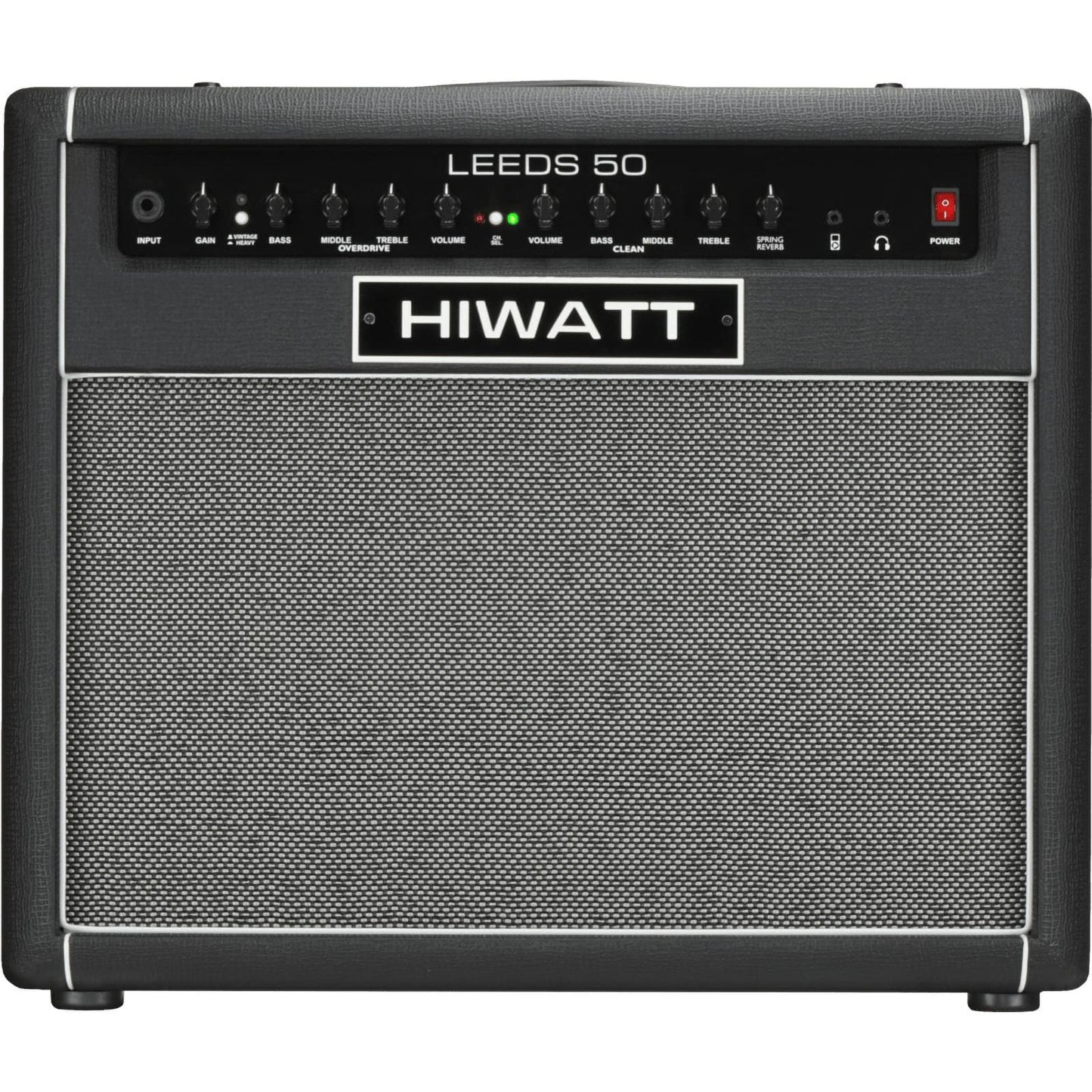 Hiwatt Leeds 50RC Electric Guitar Amplifier | 50W 2-Channel Combo with Spring Reverb