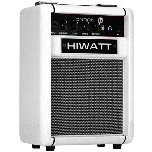 Hiwatt London 12C Electric Guitar Amplifier | 12 Watt Practice Combo with Bluetooth | White