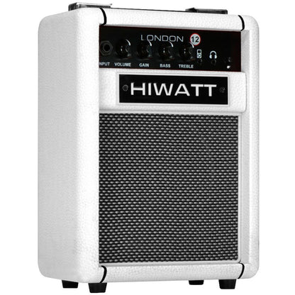 Hiwatt London 12C Electric Guitar Amplifier | 12 Watt Practice Combo with Bluetooth | White