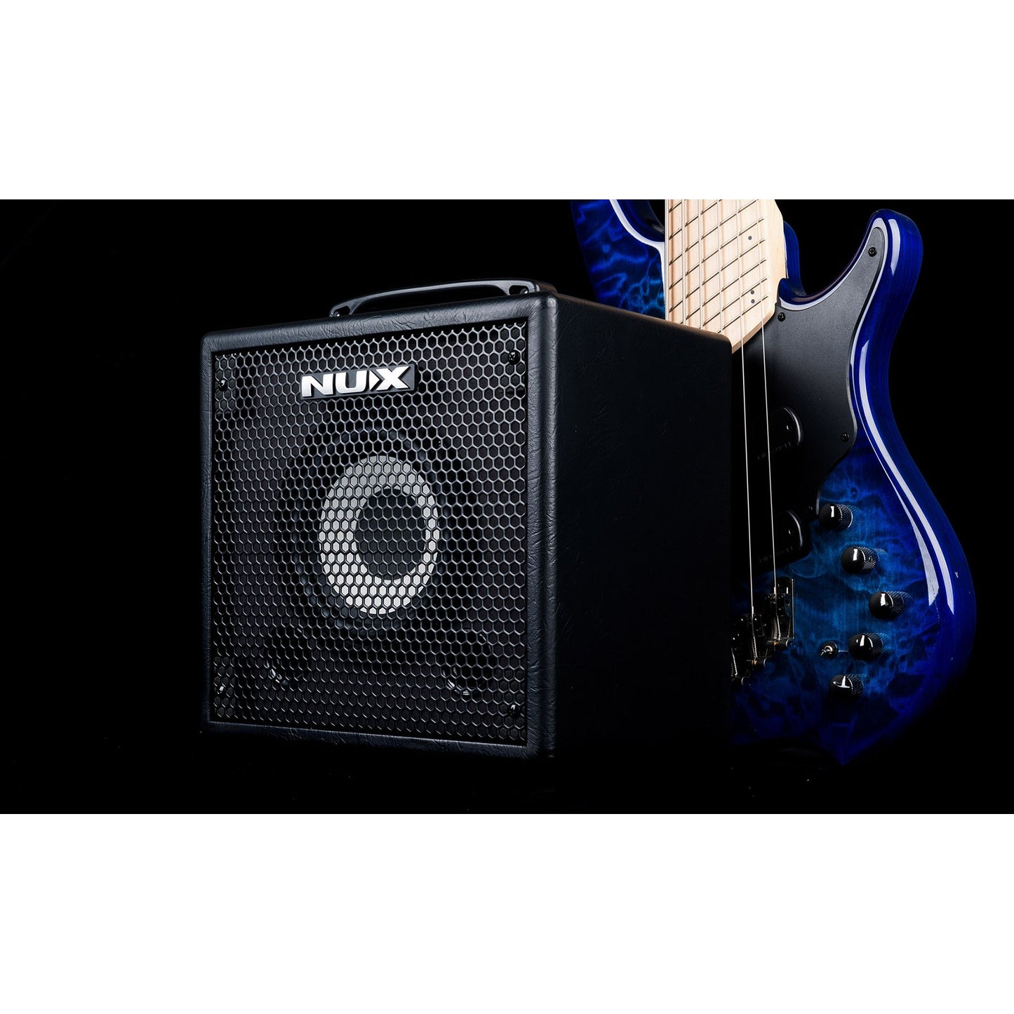 Mighty Bass 50BT by NUX | 50 Watt Bass Guitar Amplifier | 6.5" Speaker | Bluetooth Control
