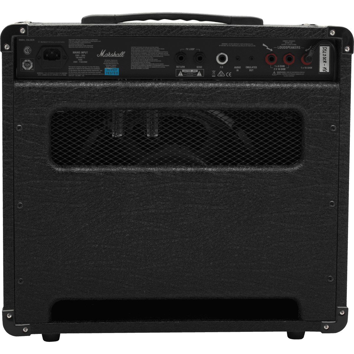 Marshall DSL20 Combo Valve Guitar Amp | Dual Channel 20W | Footswitch Included