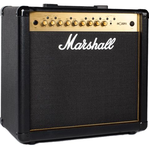 Marshall MG50GFX 50W Black/Gold Guitar Combo Amp with FX