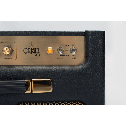 Marshall Origin 20C Combo Valve Guitar Amp, 20W, Footswitch Included