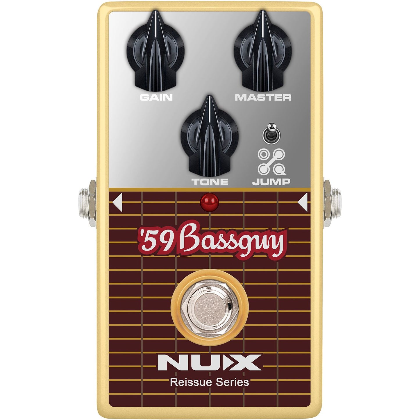 NUX ‘59 Bassguy Overdrive Pedal for Guitar | Analog Bassman Tone