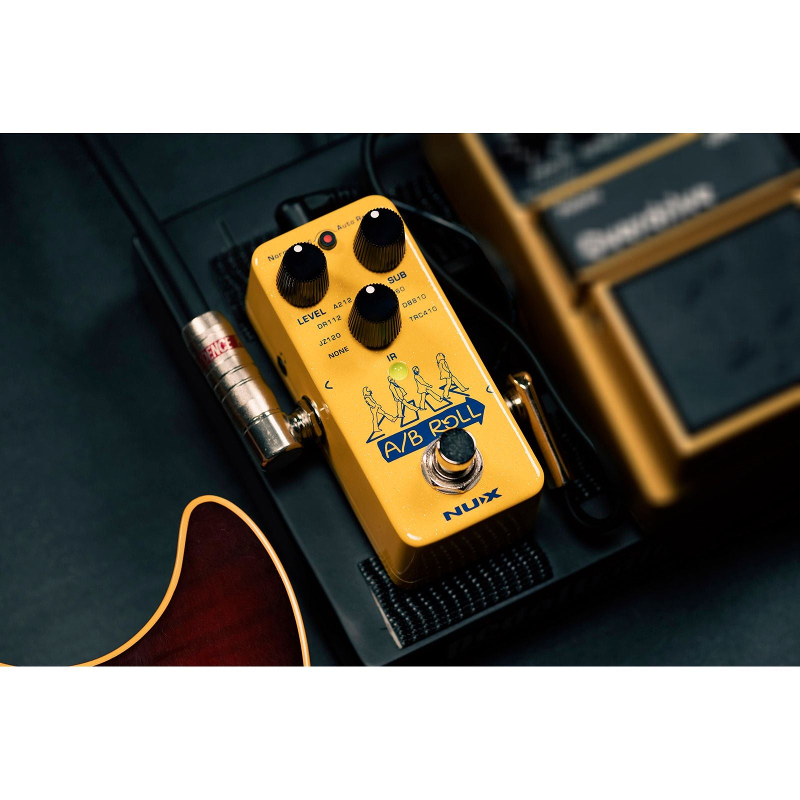 NUX A/B Roll Octave and Loop Pedal for Guitar | 7 Built-In Speaker Cabinets