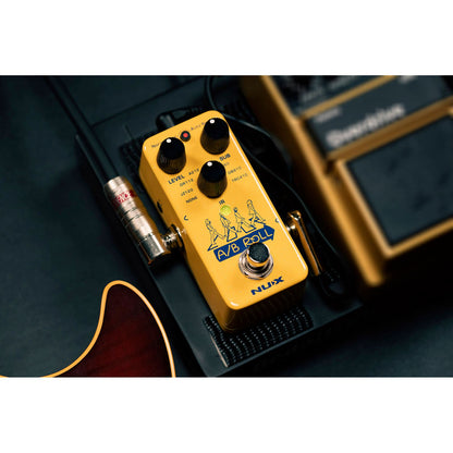 NUX A/B Roll Octave and Loop Pedal for Guitar | 7 Built-In Speaker Cabinets