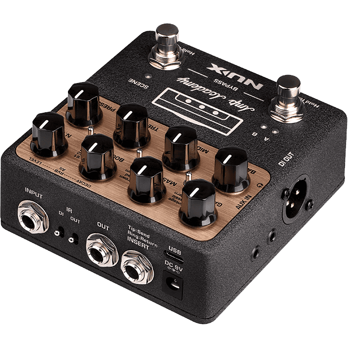 NUX Amp Academy | Stomp-Box Amp Modeler | Guitar Effects Pedal  | NGS-6 | MNU AMPACADEMY