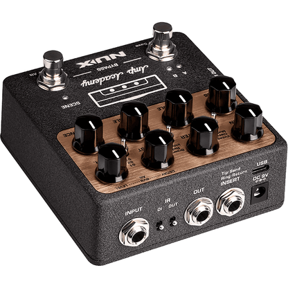 NUX Amp Academy | Stomp-Box Amp Modeler | Guitar Effects Pedal  | NGS-6 | MNU AMPACADEMY