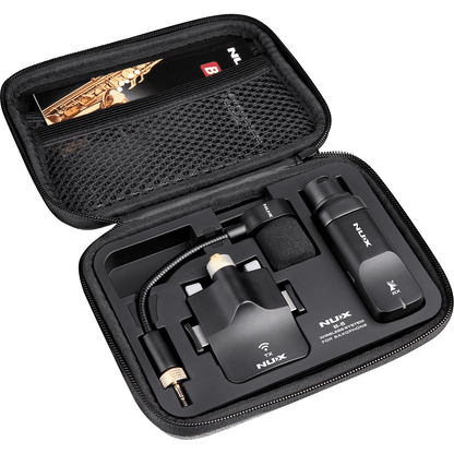 ​Wireless System for Saxophone | MNU B6 by NUX | Wireless Saxophone Microphone