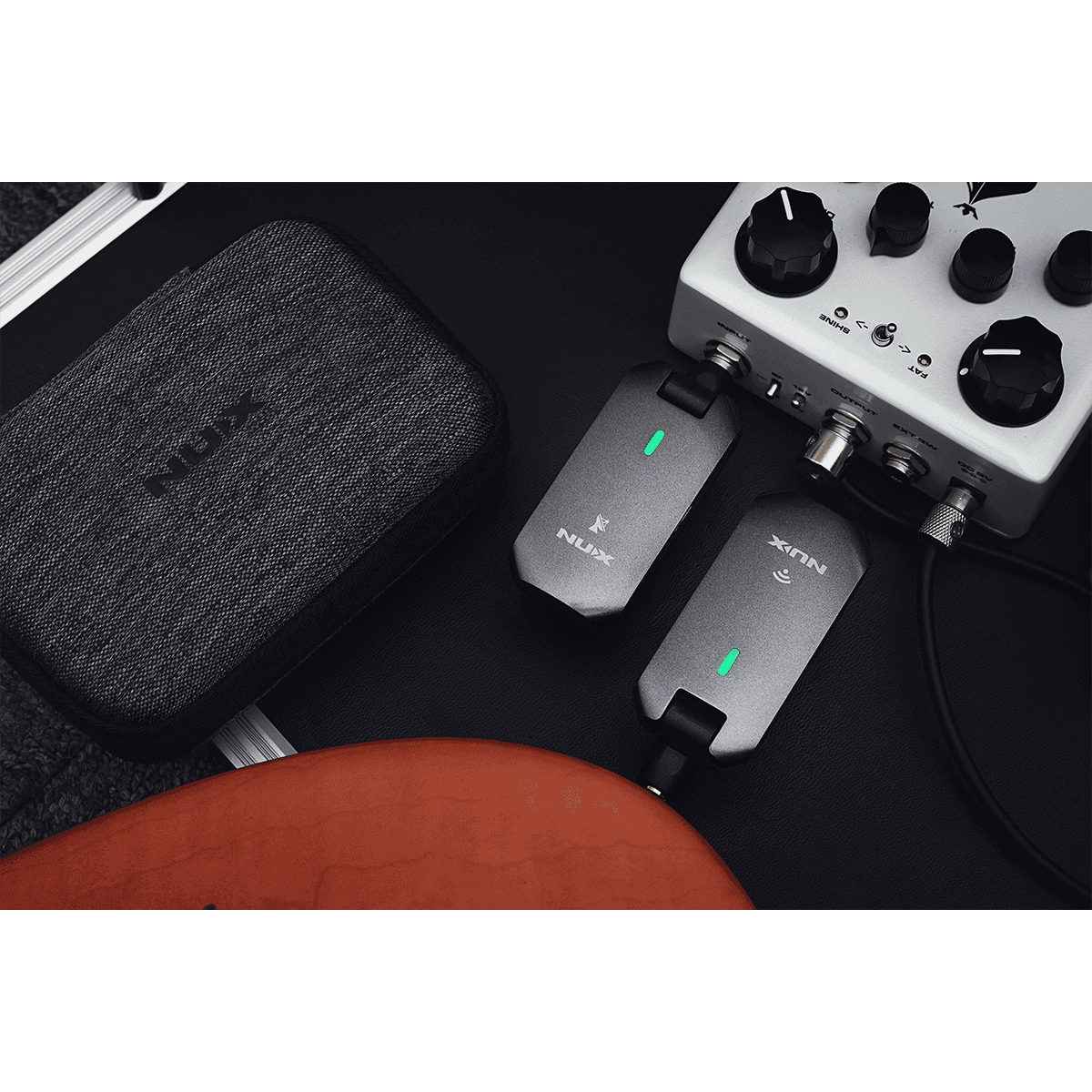 Wireless System for Guitar 5.8 GHz | MNU C5RC by NUX | Up to 30 meters Operation Range