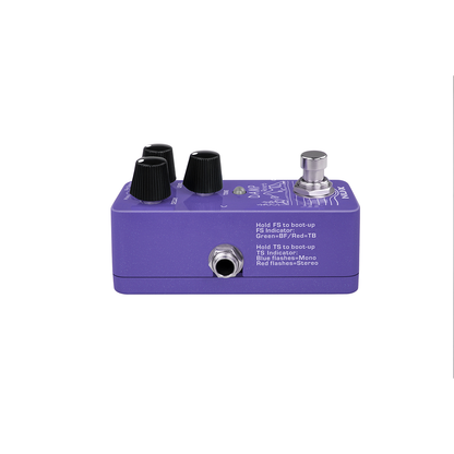 NUX Damp Reverb | Mini Guitar Effects Pedal | NRV-3 | MNU DAMP-REVERB