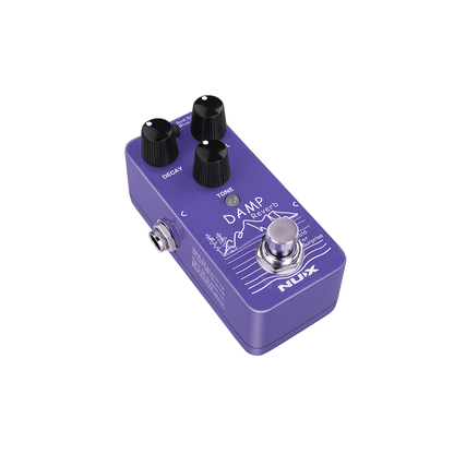 NUX Damp Reverb | Mini Guitar Effects Pedal | NRV-3 | MNU DAMP-REVERB