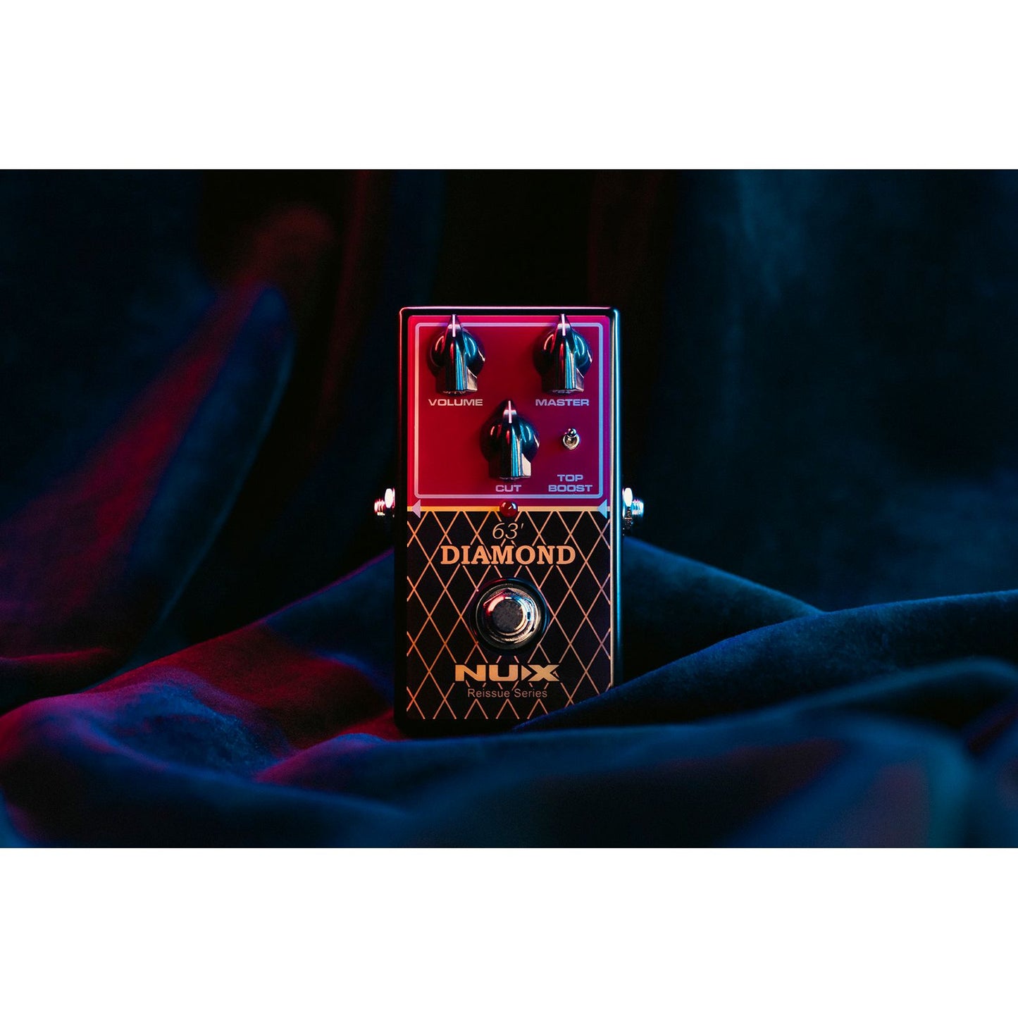 NUX Diamond 63 Overdrive Pedal | British Type Analog AC-30 Sound