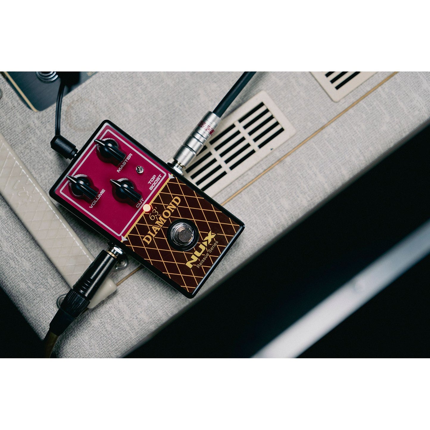 NUX Diamond 63 Overdrive Pedal | British Type Analog AC-30 Sound
