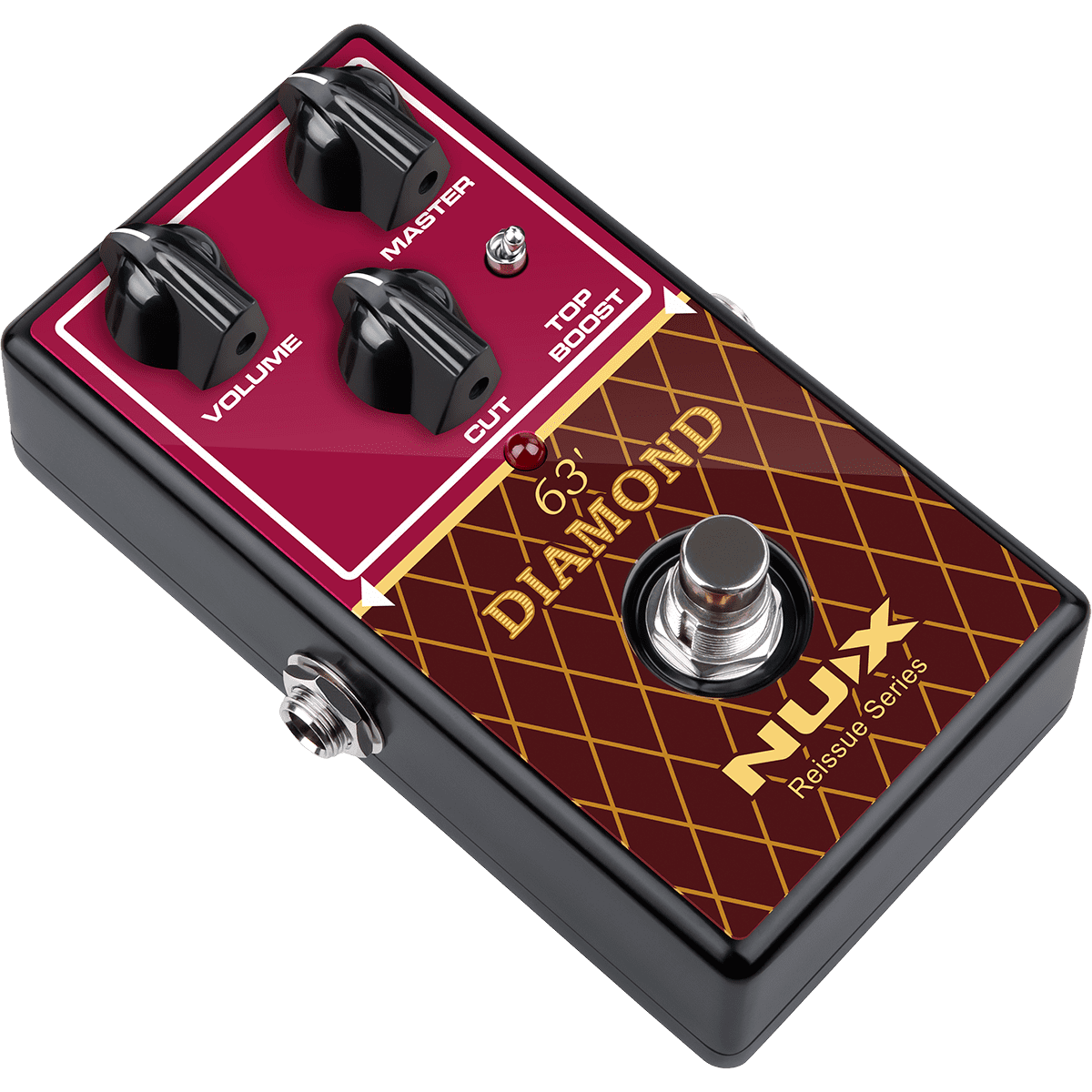 NUX Diamond 63 Overdrive Pedal | British Type Analog AC-30 Sound