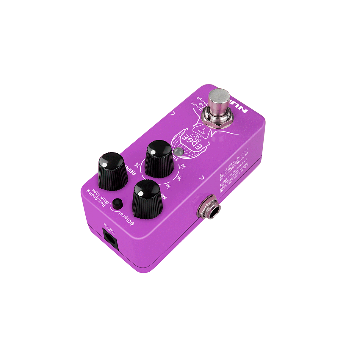 NUX Edge Delay | Guitar Effect Pedal | NDD-3 | Phi Digital Delay, Analog Delay, and Tape Echo