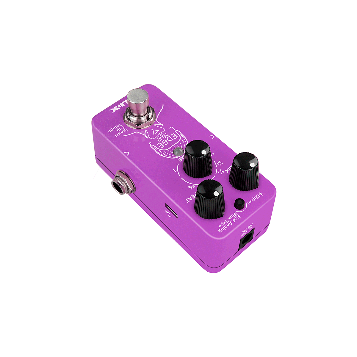 NUX Edge Delay | Guitar Effect Pedal | NDD-3 | Phi Digital Delay, Analog Delay, and Tape Echo