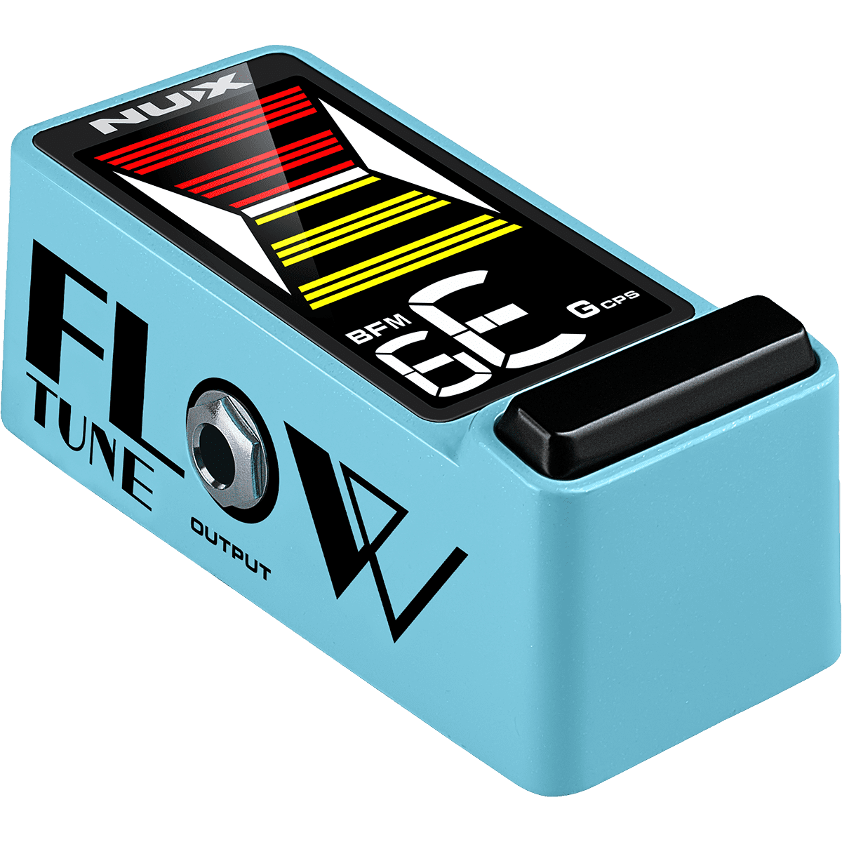 Guitar Tuner FlowTune 2 by NUX | Tuner Pedal | Suitable for Bass Guitar