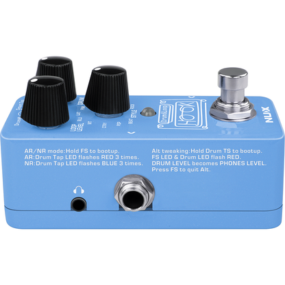 NUX Hook Drum & Loop Electric Guitar Pedal | Looper and Rhythm Box