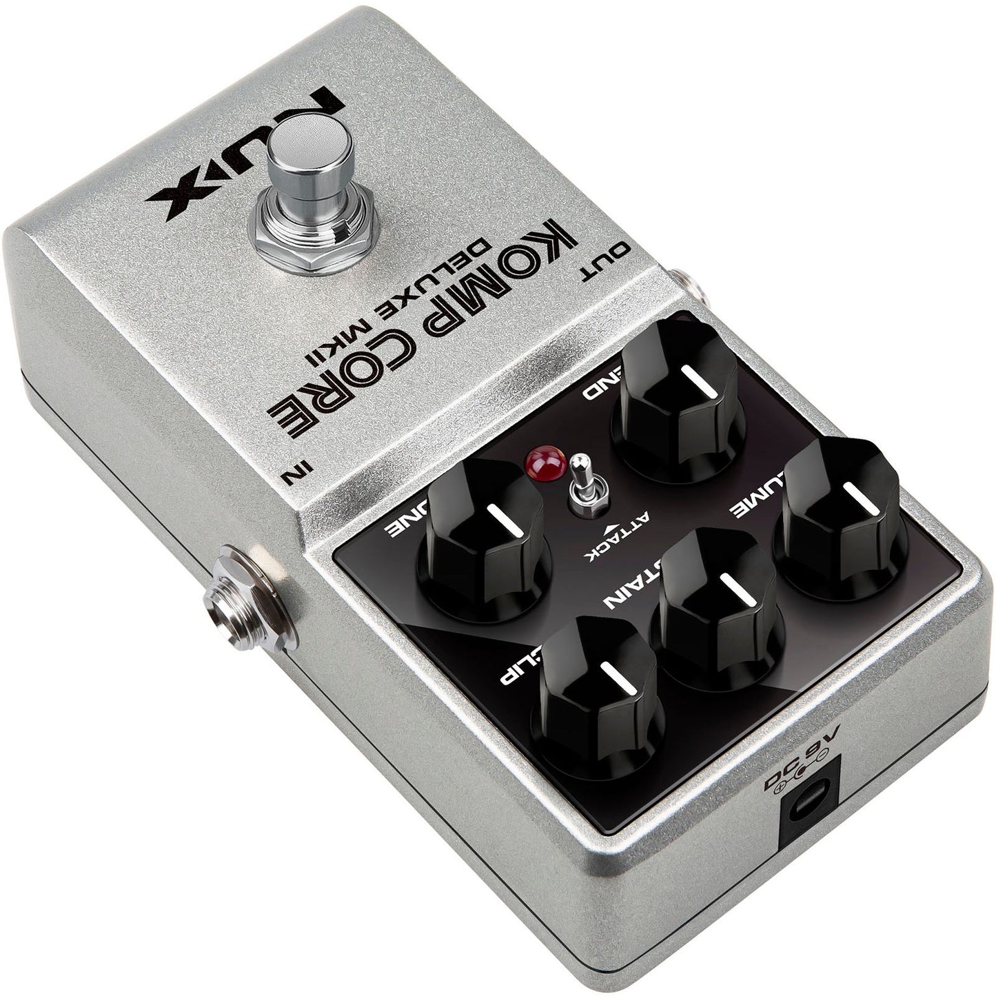 NUX Komp Core Deluxe MK2 Compressor Pedal for Guitar | Suitable for Bass and Keyboard