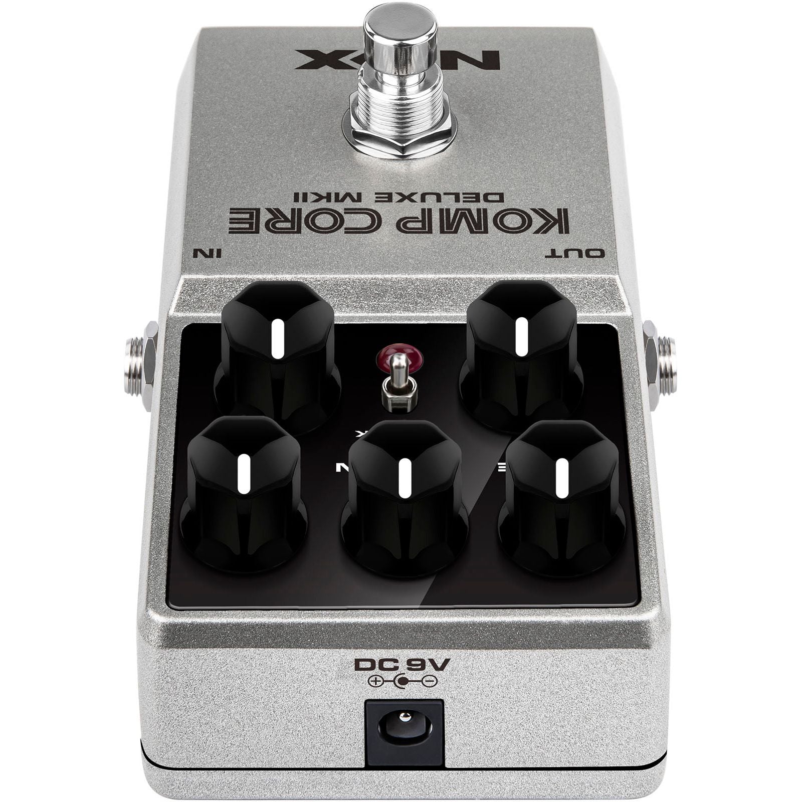 NUX Komp Core Deluxe MK2 Compressor Pedal for Guitar | Suitable for Bass and Keyboard