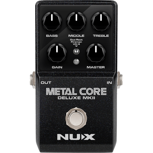 NUX Metal Core Deluxe MKII | Distortion Pedal for Guitar