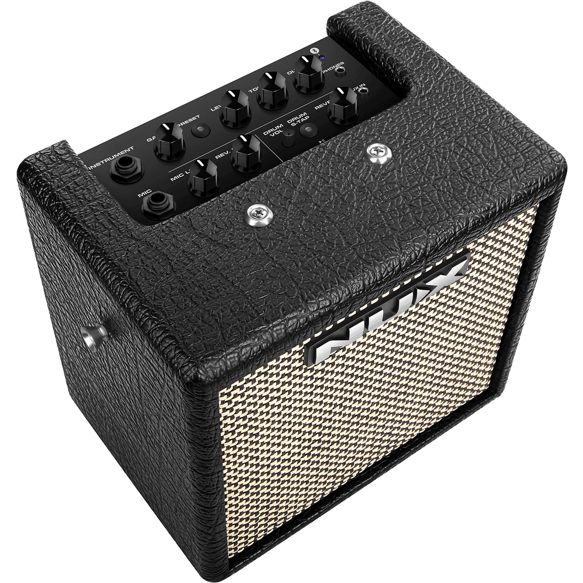NUX Mighty 8 BT MK2 | Portable 8 Watt Guitar Amplifier with Bluetooth | 12V or 8 AA Batteries